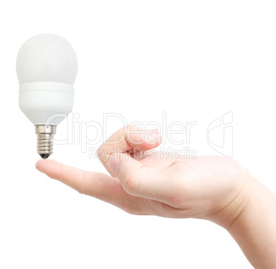 Electricity saving light bulb