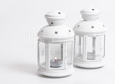 White lanterns