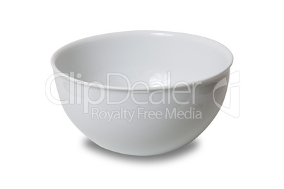 White bowl of china