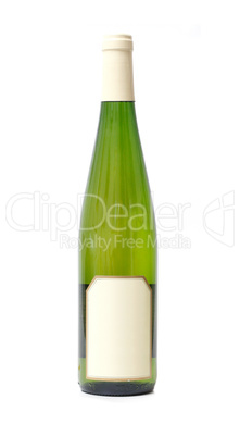 White wine bottle