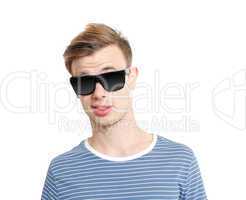 Cool guy with sunglasses