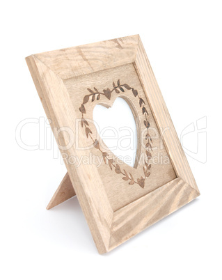 Heart photo frame