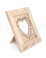 Heart photo frame