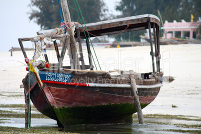Zanzibar, Nungwi: boat