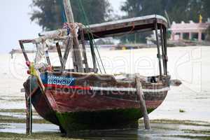 Zanzibar, Nungwi: boat