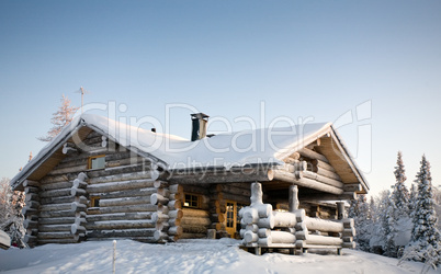 winter cottage