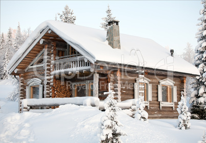 cosy winter house