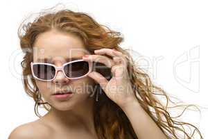 woman in sunglasses