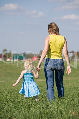 mother and daughter