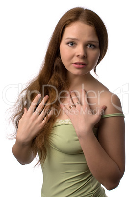 young woman portrait