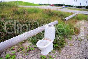 Öffentliche Toilette WC