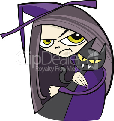 cartoon witch