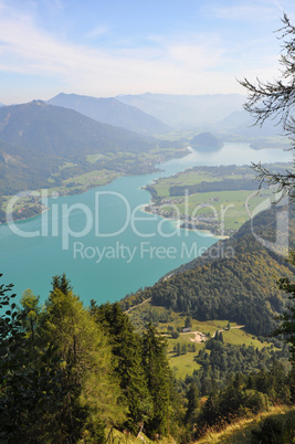 Blick über das Salzkammergut