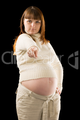 pregnant woman