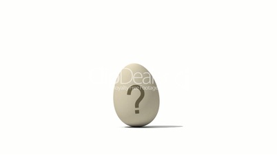 Rolling Egg with a Question