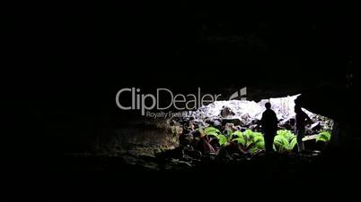 Spelunking in Lava Tube