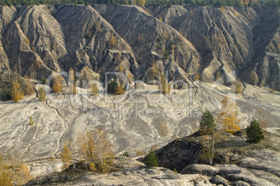 sand hills in the autumn