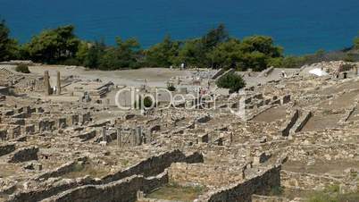 ruins of Kamiros town