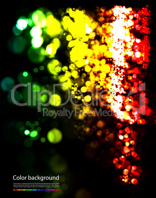 abstract glowing background