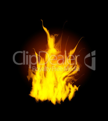 Burn flame fire
