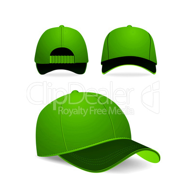 Green cap (baseball cap)