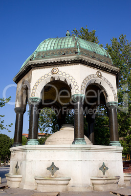 The German Fountain in Istanbul