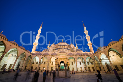 Blue Mosque at Night