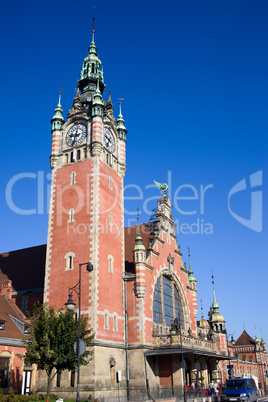 Main Railway Station in Gdansk