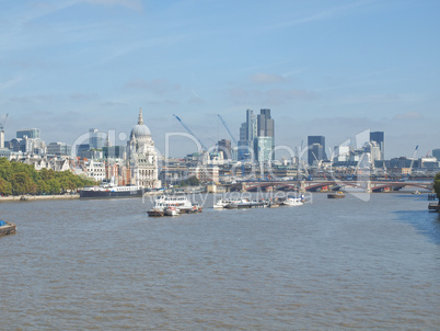 River Thames in London