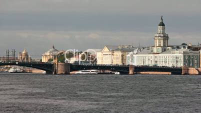 Palace Bridge and Kunstkamera