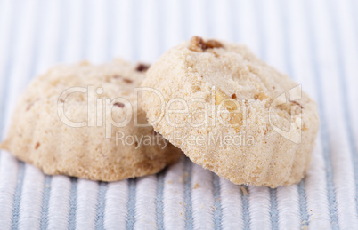 Almond cookies.
