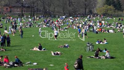 Crowded Park Pan
