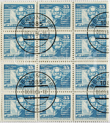 German DDR stamps