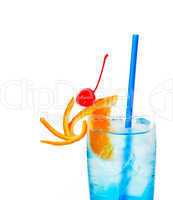 blue long drink cocktail