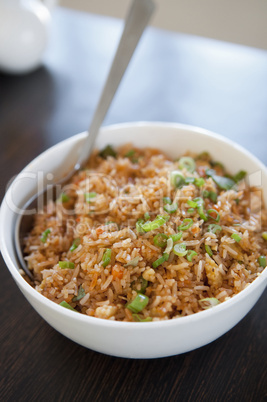 Singaporean fried rice