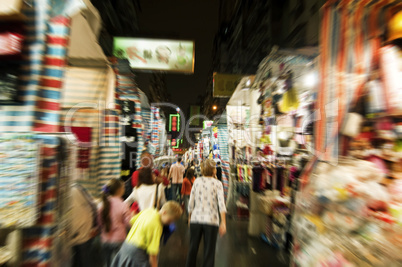 Hong Kong night market