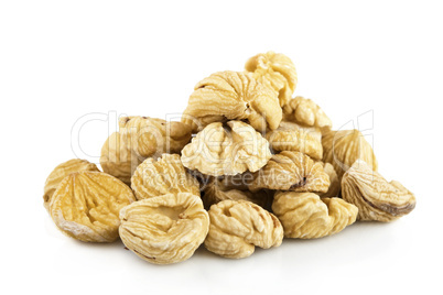 Dried chestnuts