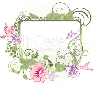 floral frame