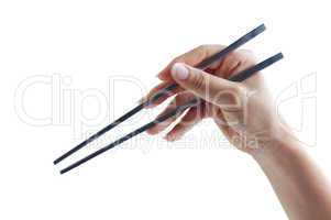 Holding Chopsticks