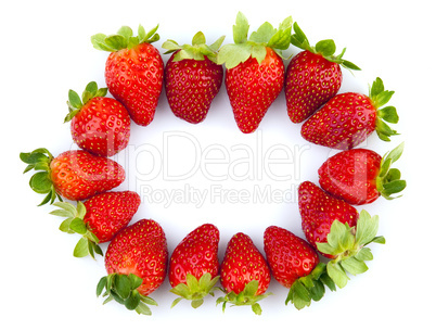 Strawberries frame