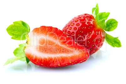 Fresh and tasty strawberries