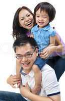 Asian family