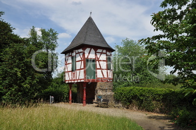 Turm der Stadtmauer in Hanau-Steinheim