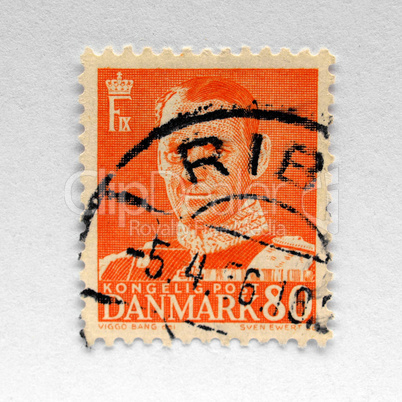 Denmark stamp