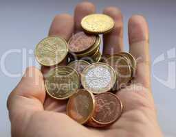 Euro coins