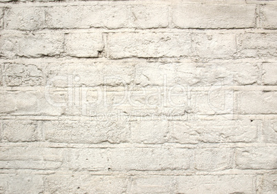 White brick wall