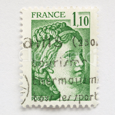 French stamp