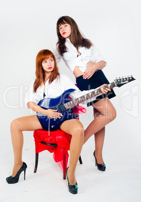 Musical band of girls