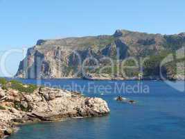 Nordwestspitze Mallorcas von der Dragonera-Insel