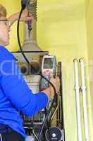 plumber and gas heating